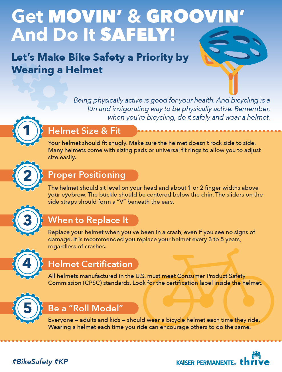 Make Sure Your Bike Helmet Fits! - Thrive Physical Therapy - Boise ID
