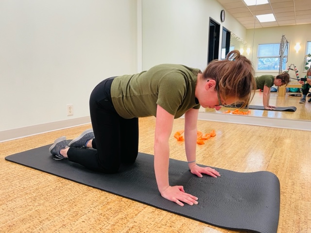 Serratus anterior pushup plus