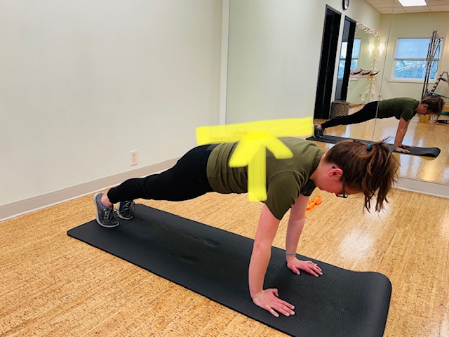 ending position of pushup plus harder version
